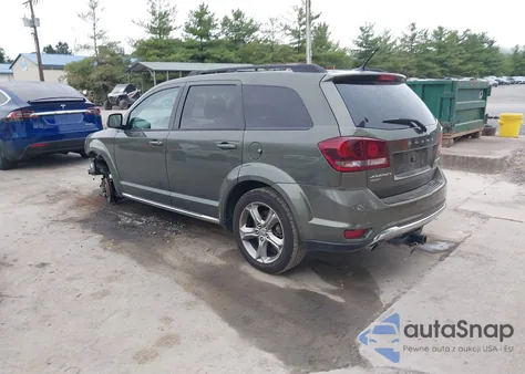 2016 Dodge Journey Crossroad Plus z USA, uszkodzony, nr VIN 3C4PDDGG7GT165022